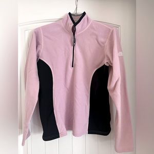 Northface women’s 1/4 zip lightweight fleece.
